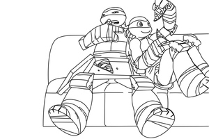 Intricate Teenage Mutant Ninja Turtles