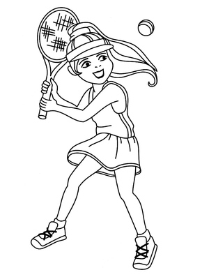 Tennis Champ Girl
