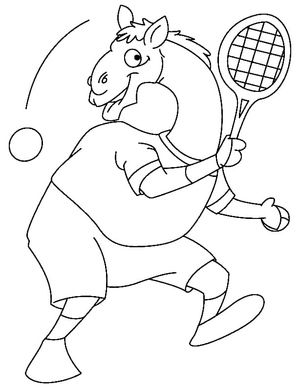 Tennis-playing Camel