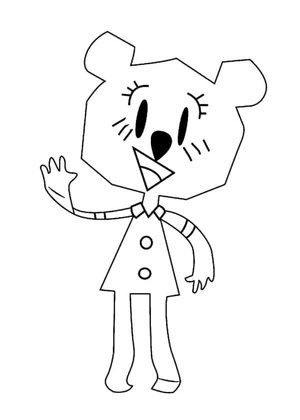 Teri from The Amazing World of Gumball Coloring Page