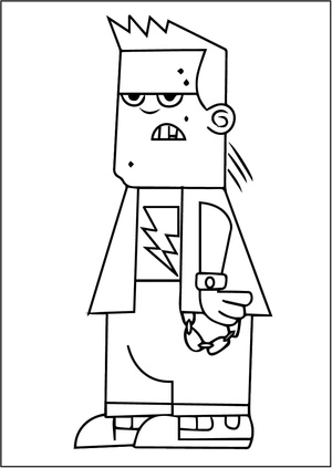 Fairly OddFrancis Coloring Page