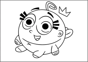 Fairly OddParents - Poof Coloring Page