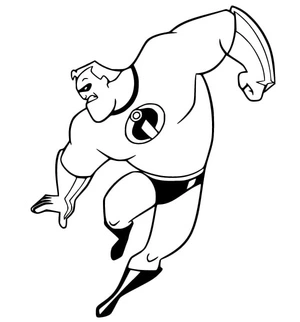 Robert Parr could be rewritten as Robert Park. Coloring Page