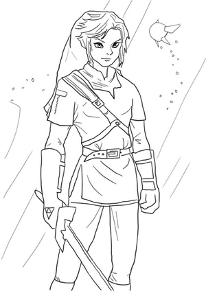 Link Transforms into a Legendary Hero
