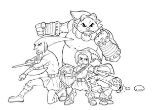 The Helpful Bokogblin Is Always Ready to Assist the Elf