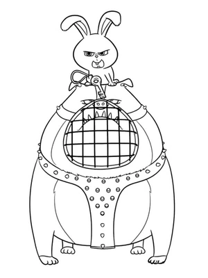 Bulldog Coloring Page Coloring Page