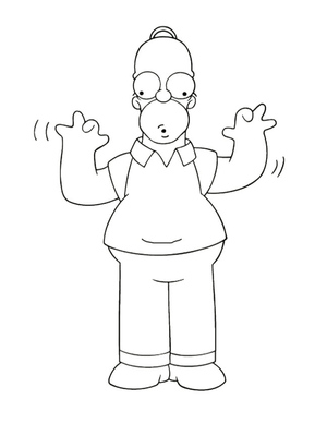Homer Simpson featured in The Simpsons