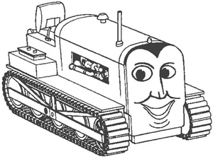 Farm Vehicle Coloring Page