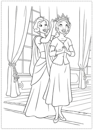 Graceful Princess is Prepared for a Grand Occasion