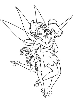 Periwinkle and Tinkerbell