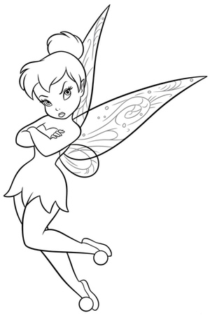 Unhappy Tinkerbell