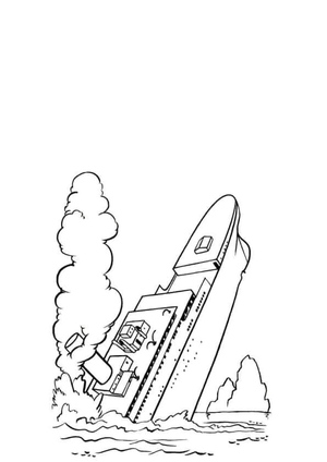 Sinking Titanic