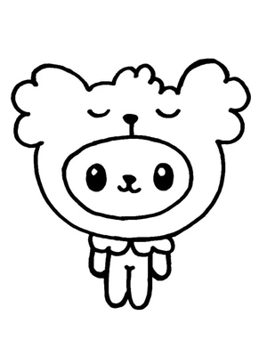 Pets' Life in Toca Boca Coloring Page