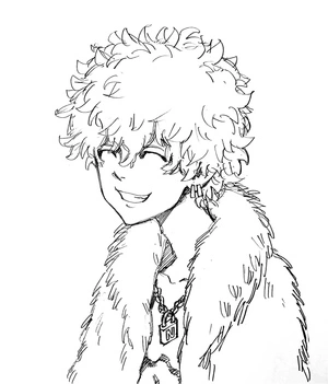 Kawata Souya from Tokyo Revengers Coloring Page