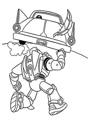 Toy Story Coloring Page