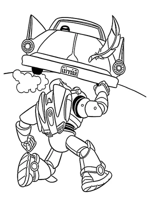 Toy Story Coloring Page Coloring Page
