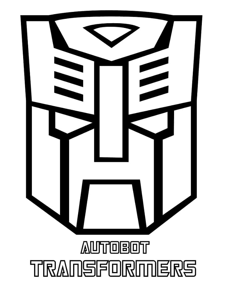 Autobot Transformers Coloring Page
