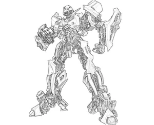 Marvelous Bumblebee Coloring Page