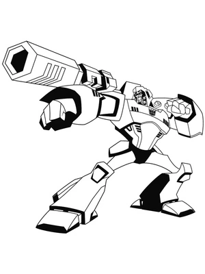 Sinister Megatron Coloring Page