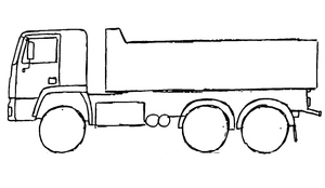 Printable Truck Picture