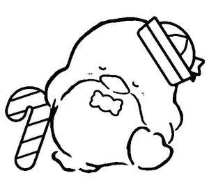 Cute Gentleman Penguin