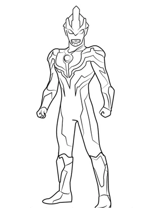 Ginga Ultraman Coloring Page