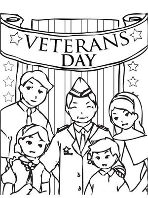 Printable for Veterans Day