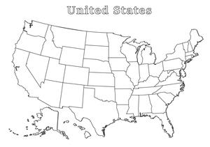 The United States Map