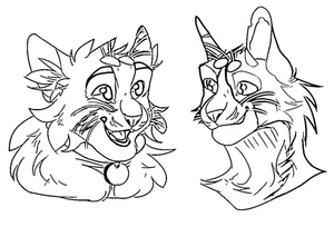 Friends of Warrior Cats Coloring Page