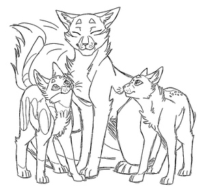 Illustration of Warrior Cats
