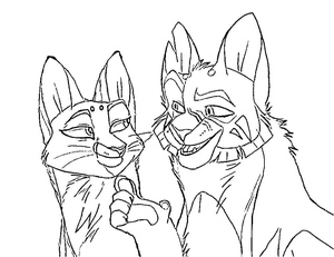 Tigerstar and Sasha: Warriors Cats