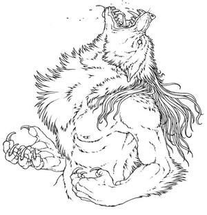 Furious Werewolf