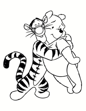 Tigger and Pooh