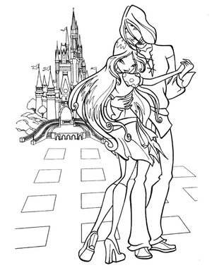Bloom and Skye from Winx Club