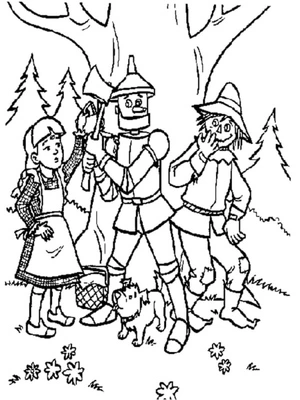 Ellie Met Numerous New Friends On Her Journey to Goodwin Coloring Page