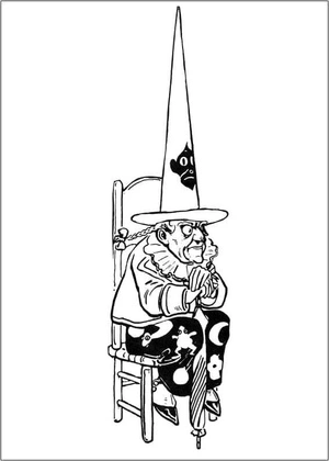 Goodwin the Great and Terrible Coloring Page