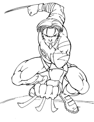 Wolverine with Claws