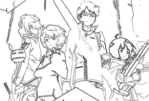 Characters from the World Trigger Series