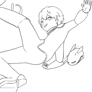 Cool World Trigger Coloring Page