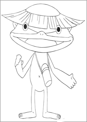 Walkappa from Yo-kai Watch