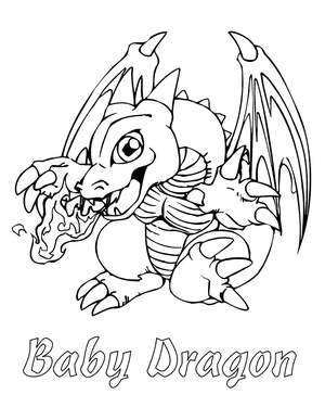 Baby Dragon in Yu-Gi-Oh!