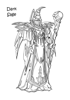 Sage of Darkness in Yu-Gi-Oh!