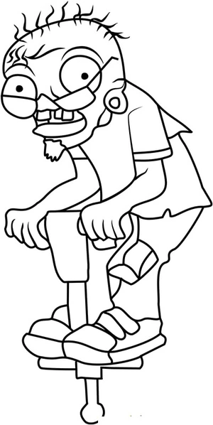 Zombie Workers Coloring Page