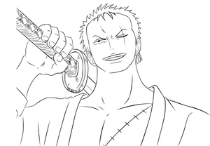 Portrait of Zoro