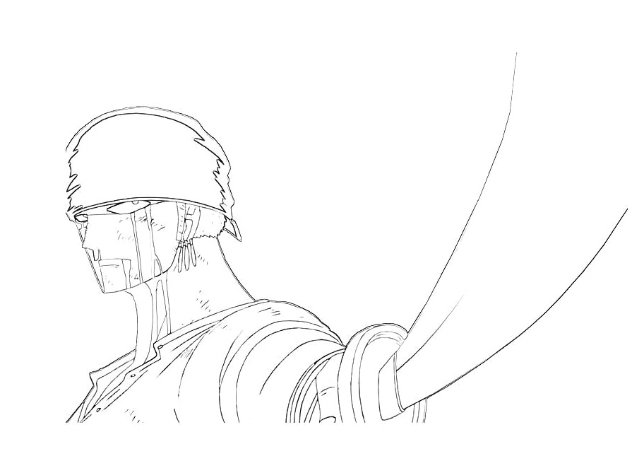 Zoro Tries Hard Coloring Page